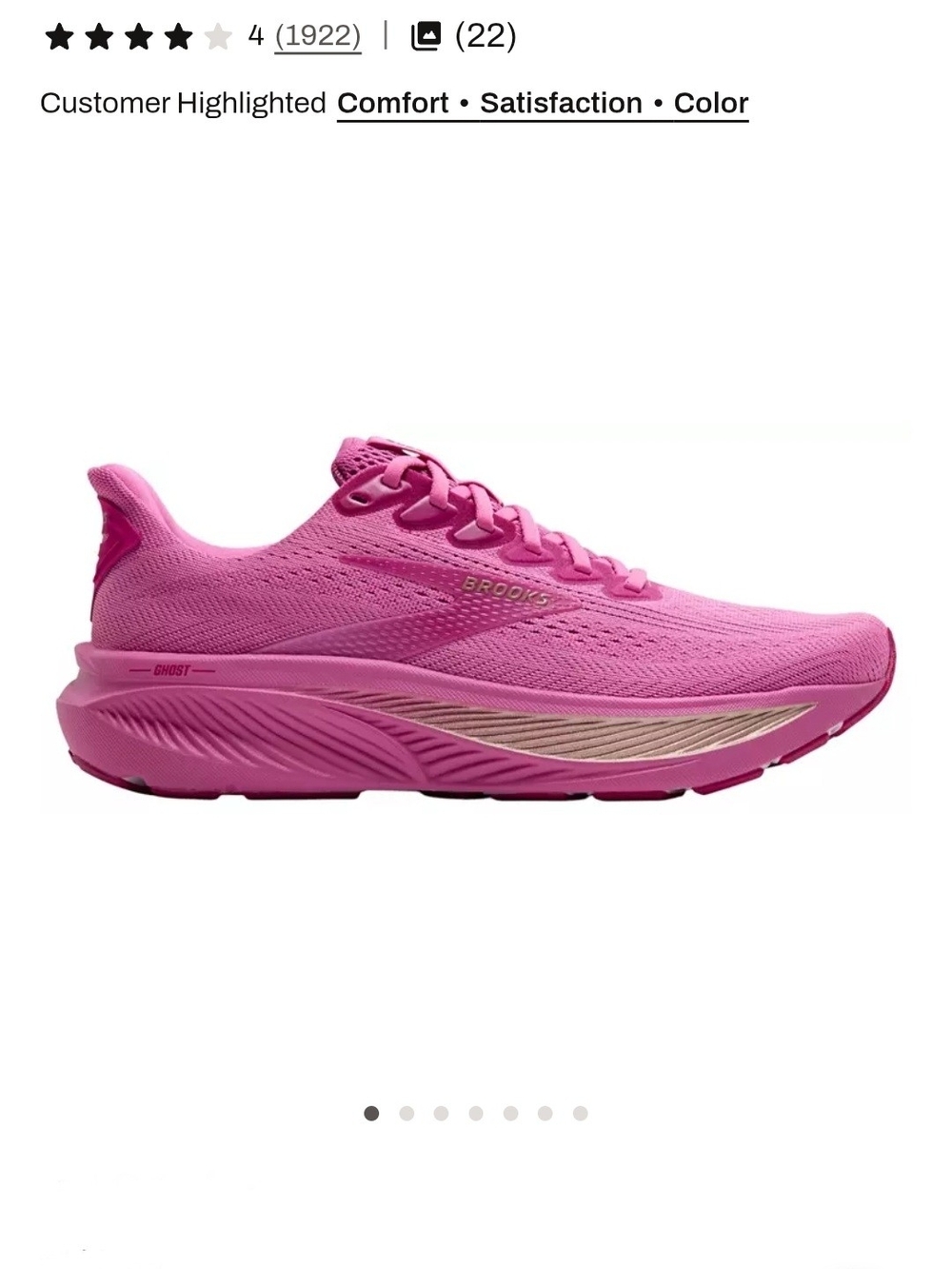 Brooks Women's Running Shoes — Hot Pink